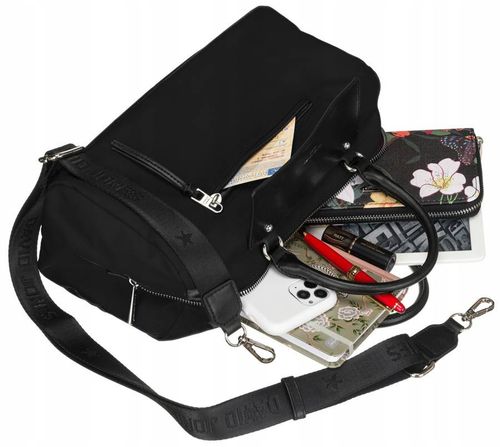 Poręczna, miejska torebka w kształcie bagietki - David Jones na Arena.pl