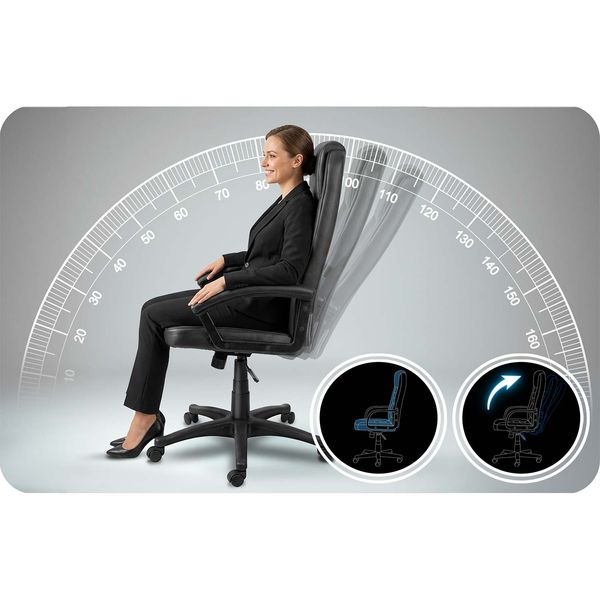 Fotel biurowy obrotowy Sofotel czarny zdjęcie 13