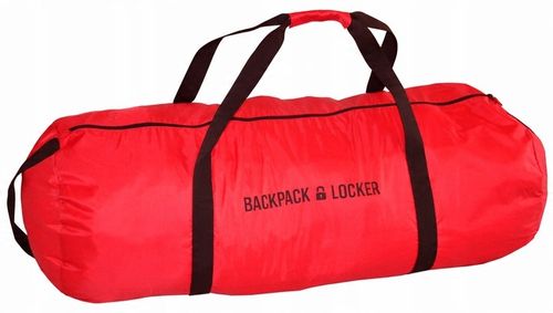 Pokrowiec na plecak do samolotu Backpack Locker - 45-55l - czerwony na Arena.pl