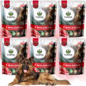 mokra karma dla psa wołowina turna 500g zdrowe serce psów naturalny skład