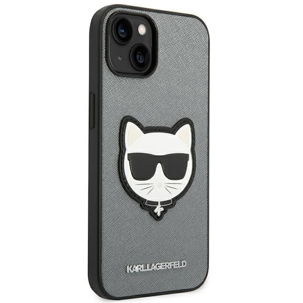 Etui Karl Lagerfeld do iPhone 15 Plus, iPhone 14 Plus, Srebrny zdjęcie 4