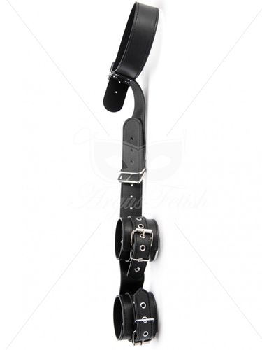 Bondage Collar And Wrist Cuffs na Arena.pl