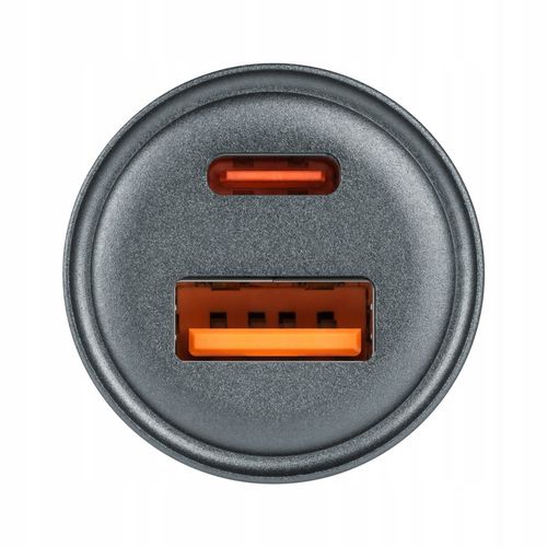 Szybka ładowarka samochodowa 30W USB C do zapalniczki 12-24V QC PD mocna na Arena.pl