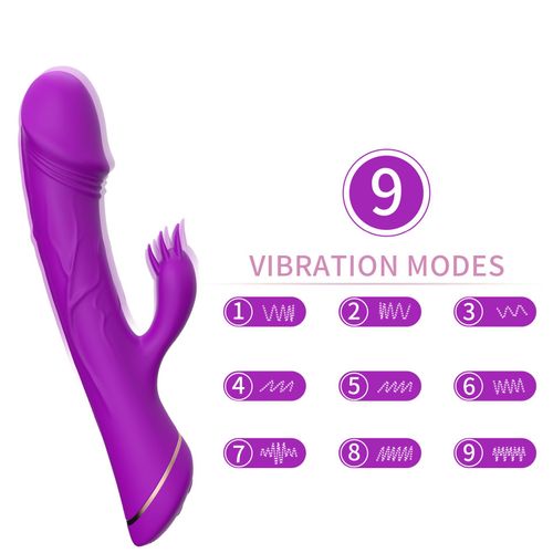 rubberco purple, 2* 9 vibration functions na Arena.pl
