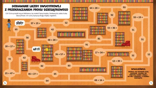 Książka Niesamowite labirynty matematyczne - Dodawanie i odejmowanie 2025 na Arena.pl