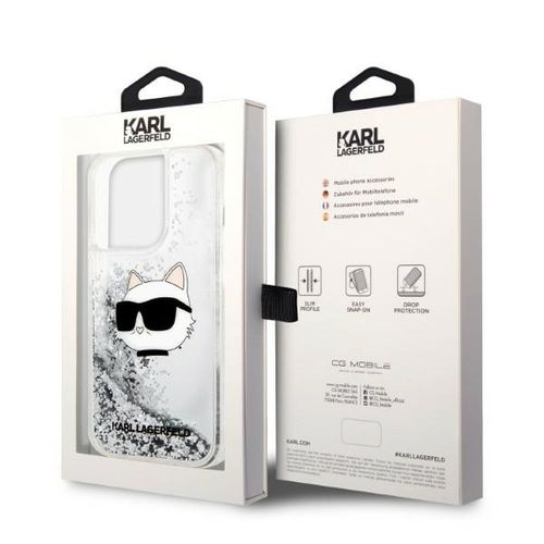 Etui Karl Lagerfeld do iPhone 14 Pro Max, Srebrny na Arena.pl