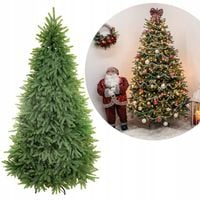 SZTUCZNA CHOINKA ZIELONA 220 cm FULL PE 100% SILIKONOWA