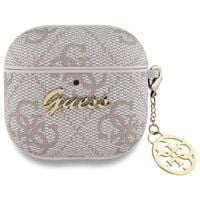 guess gua4g4gsmp airpods 4 cover         różowy/pink 4g charm