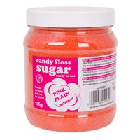 kolorowy cukier do waty cukrowej różowy naturalny smak waty cukrowej 1kg