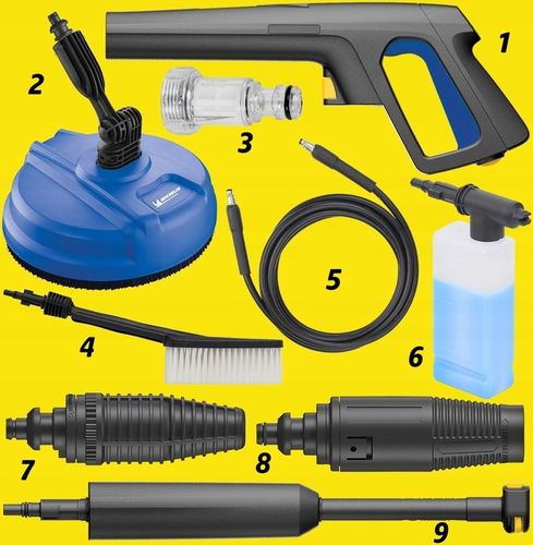 MYJKA CIŚNIENIOWA 285ewBAR Michelin 2500W + SZCZOTKI na Arena.pl