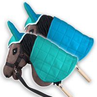 Derka i nauszniki SKIPPI Hobby Horse GAD03046 Miętowo-niebieski