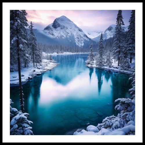 Plakat 50x50cm Górzyste Prześwity na Arena.pl