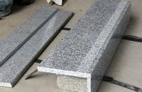 GRANIT na schody 120x30x2 KAMIEŃ naturalny szary