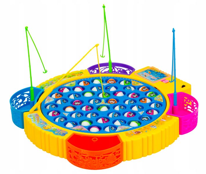 GRA ŁOWIENIE RYBEK ZRĘCZNOŚCIOWA RODZINNA 45 RYBKI WĘDKI zdjęcie 2