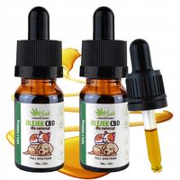10% olejek KONOPNY CBD | dla Psa Kota | RAW FULL SPECTRUM | 2 x 10ml