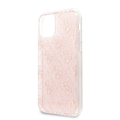 Guess 4G Glitter - Etui do iPhone 11 Pro (Pink) na Arena.pl