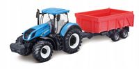 TRAKTOR NEW HOLLAND T7.315 + przyczepa Bburago