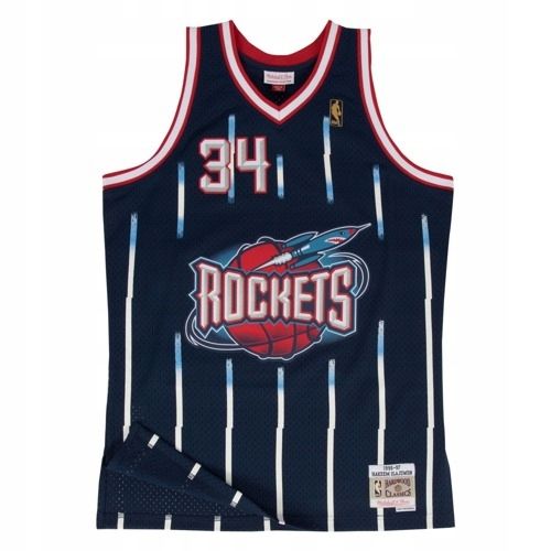 Koszulka Mitchell Ness NBA Rockets Hakeem Olajuwon zdjęcie 1