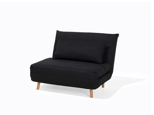 Sofa rozkładana czarna SETTEN na Arena.pl