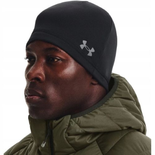 CZAPKA ZIMOWA UNDER ARMOUR TERMOAKTYWNA MĘSKA CZARNA NA ZIME STORM na Arena.pl