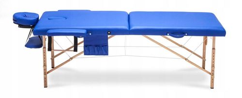 Stół, łóżko do masażu 2-segmentowe drewniane XXL na Arena.pl