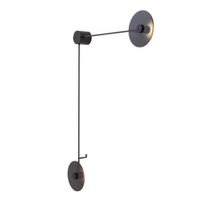 LAMPA ścienna FURANO 7818 Shilo metalowa OPRAWA kinkiet LED 12W 3000K metalowy amadeo czarny