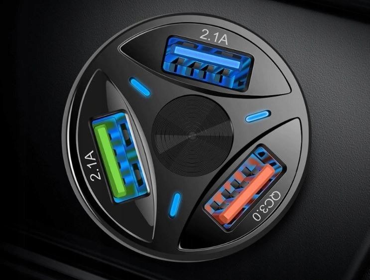 Ładowarka samochodowa USB Interlook 3100 mA zdjęcie 5