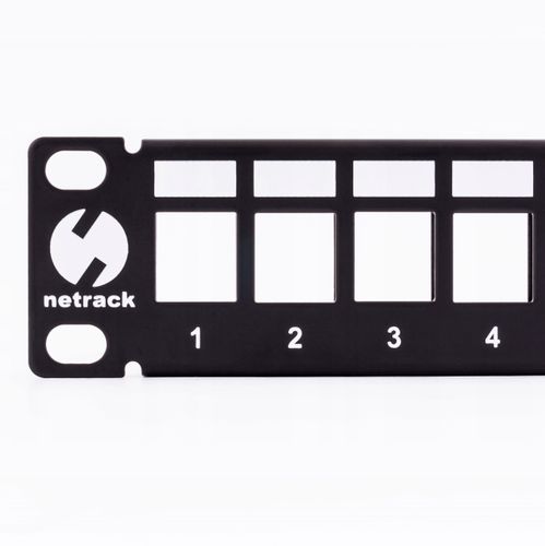 Patch panel keystone 19" 24-porty, UTP Netrack na Arena.pl