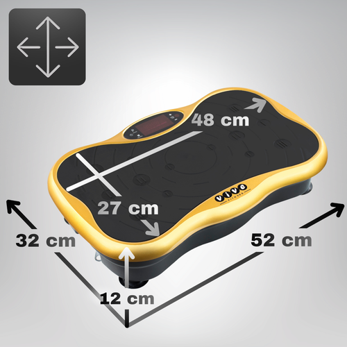 Platforma wibracyjna z głośnikiem bluetooth Vive Fitness na Arena.pl