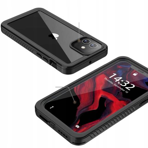 PANCERNE ETUI 360° WODOODPORNE IP68 DO IPHONE 12 na Arena.pl