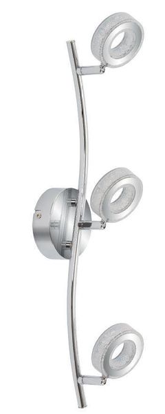 Vinola listwa 3x5W LED chrom 3000K zdjęcie 1
