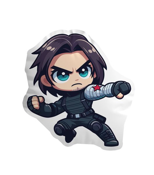 Poduszka Chibi Marvel - Winter Soldier zdjęcie 1