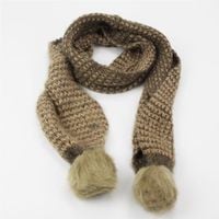 Szal, chusta PIERRE CARDIN S199 Brązowy