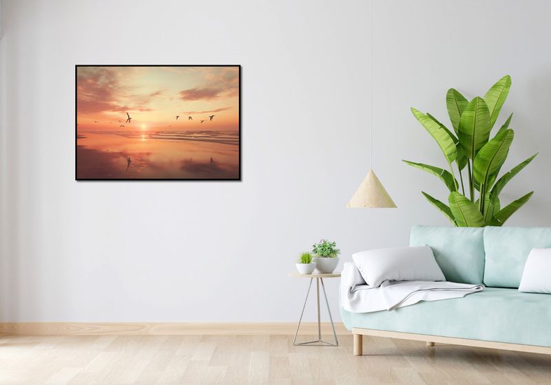 Plakat 100x70cm Spokojna Przystań zdjęcie 4