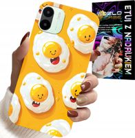 ETUI DO XIAOMI REDMI A1 - SŁODKIE UŚMIECHNIĘTE JAJKA CASE + FOLIA