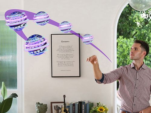 STEROWANIE RĘKĄ  LATAJĄCA KULA na Arena.pl