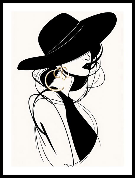 Plakat 40x55cm Uwikłana Elegancja zdjęcie 3