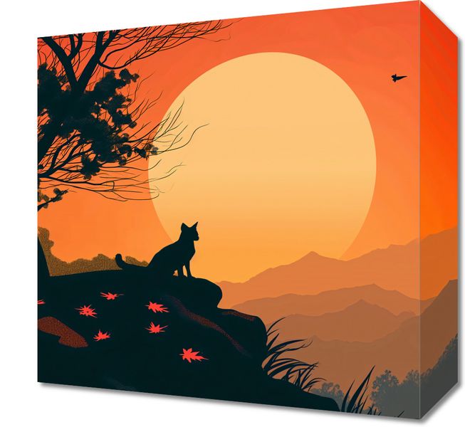 Obraz 30x30cm Kocie Wzgórze zdjęcie 1