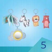 Canpol Pluszowa mata edukacyjna z pałąkami SAFARI