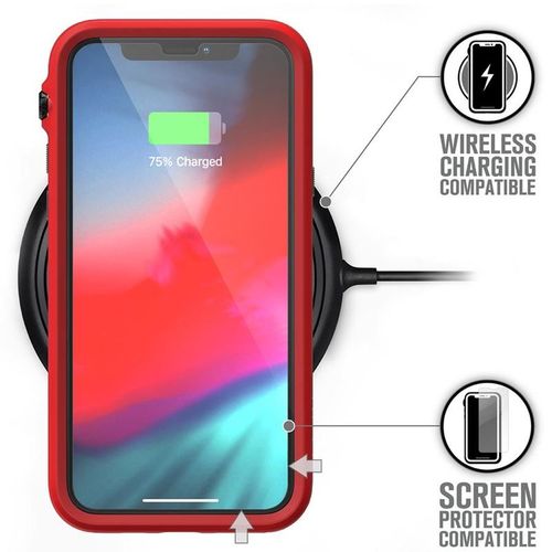 Pancerne etui do + smyczka iPhone 11 Pro (Red/Black) na Arena.pl