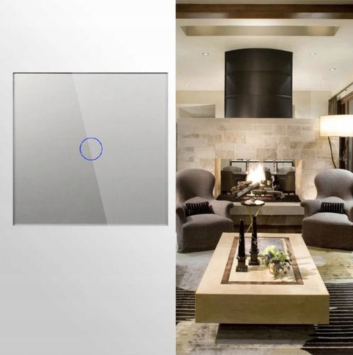 DOTYKOWY WŁĄCZNIK ŚWIATŁA 1K POJEDYNCZY WYŁĄCZNIK SZKLANY na Arena.pl