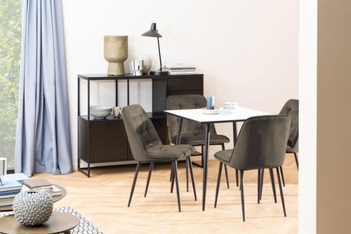 Krzesło Brooke standard beżowe na Arena.pl