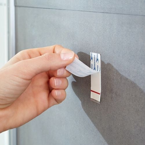 Haczyk Samoprzylepny Tesa Powerstrips Do Łazienki Metalowy Srebrny 2 na Arena.pl