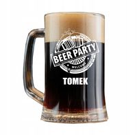 KUFEL DO PIWA Z DOWOLNYM GRAWEREM PREZENT IMIENINY