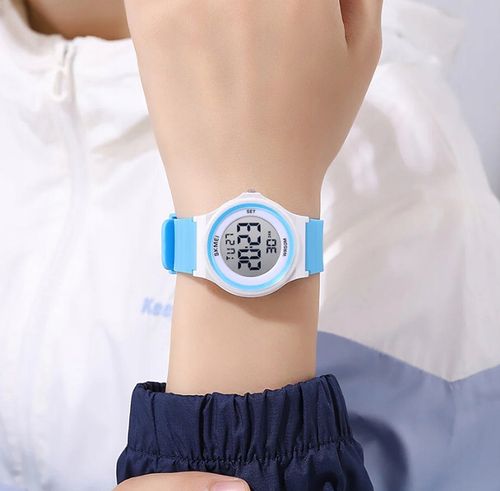 Zegarek dziecięcy SKMEI elektroniczny sportowy stoper alarm data na Arena.pl