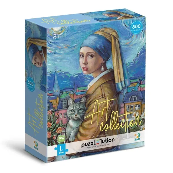 Puzzle Easy-L 500 Dziewczyna z Perłą zdjęcie 1