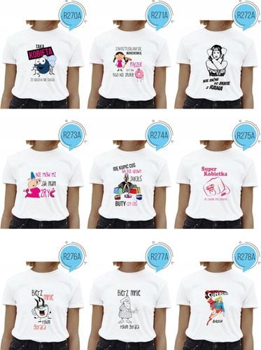 Koszulka z napisem BRAK FACETA BRAK PROBLEMU na Arena.pl