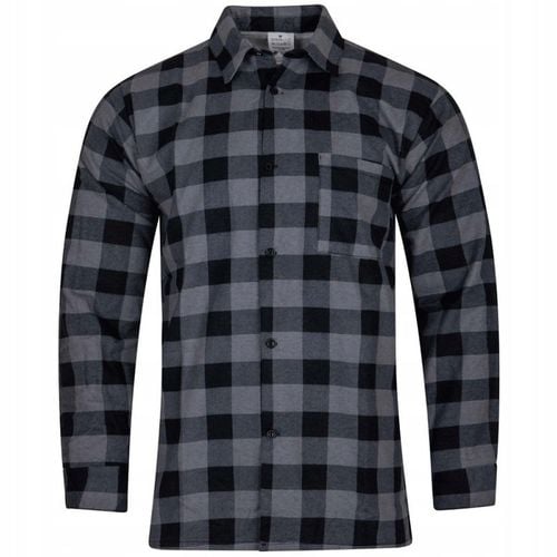 KOSZULA FLANELOWA w kratę robocza KRAJOWA POLSKA 100% BAWEŁNA na Arena.pl