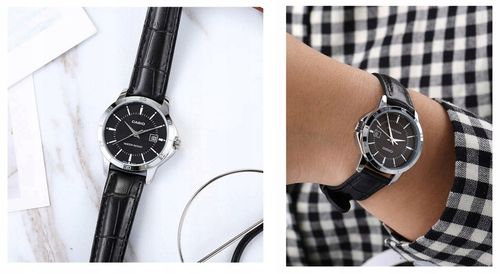 ZEGAREK DAMSKI CASIO TIARA klasyczny na pasku datownik + BOX + GRAWER na Arena.pl