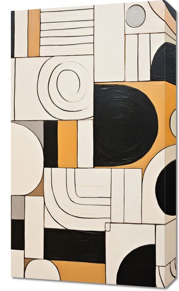 Obraz 40x70cm Kolaż Kontrastów zdjęcie 1